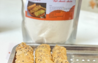Bột chiên chuối chiên truyền thống