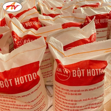 Bột hotdog phô mai túi 10kg 