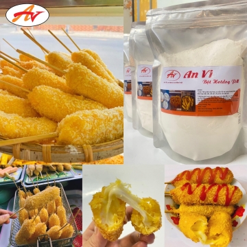 Bột Hotdog phô mai túi 1kg 
