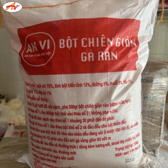Bột Chiên Giòn Gà Rán An Vi Túi 1kg