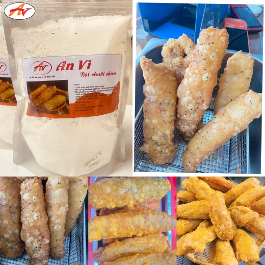 Bột chuối chiên túi 1kg