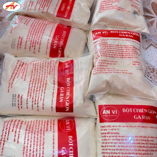 Bột chiên giòn gà rán túi 10kg