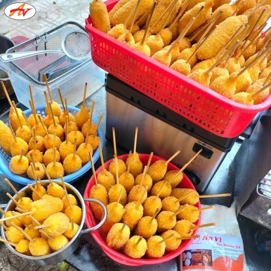 Bột hotdog phô mai túi 10kg 