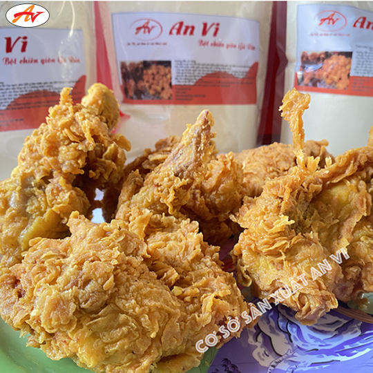 Bột Chiên Giòn Gà Rán An Vi Túi 1kg