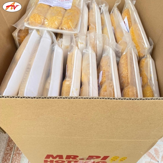 Hotdog phô mai xúc xích