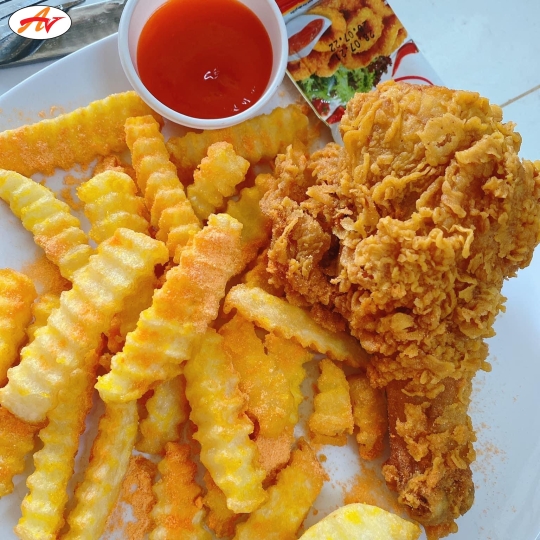 Bột Chiên Giòn Gà Rán An Vi Túi 1kg